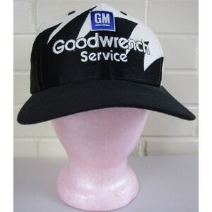 Vintage Dale Earnhardt Sharktooth Snapback Hat Goodwrench Nascar Logo Athletic